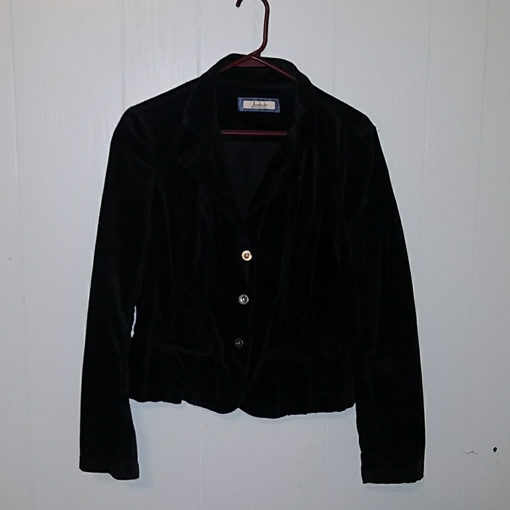 Jordache  velvet blazer